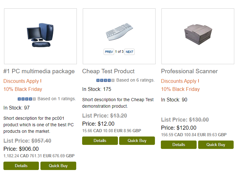 Product Page Layout 2